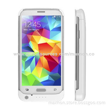 Rechargeable power bank case for samsung Galaxy S5, 2500mAh